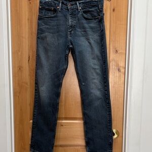 Levi's 505 Classic Indigo Straight Jeans